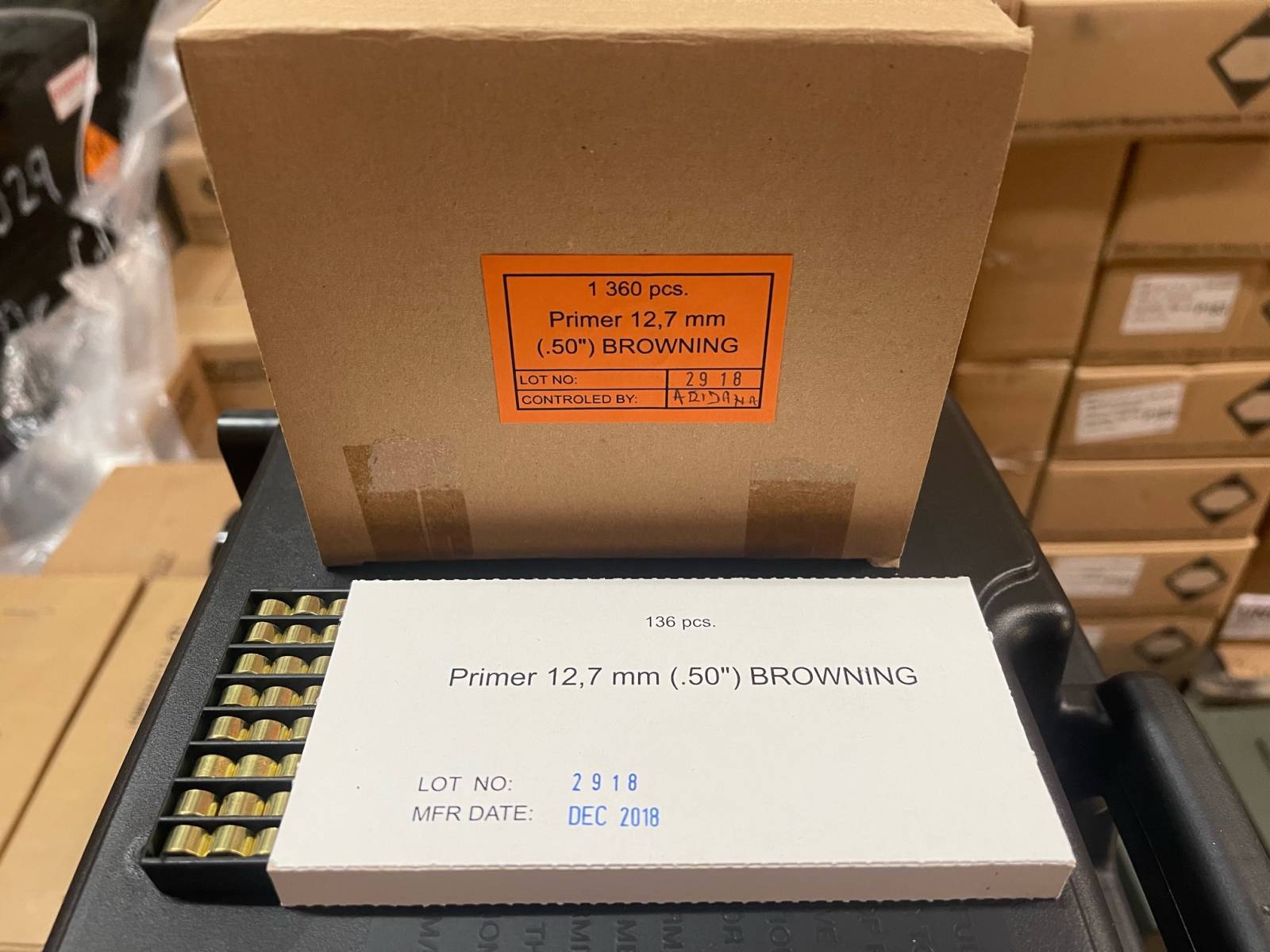 Ginex 50 BMG Primer (Box of 136 Primers) | The Castle Arms