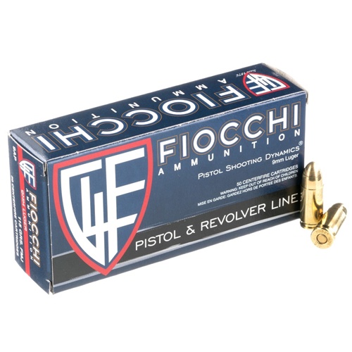 Brass- 9mm Fiocchi (GFL) 1000ct