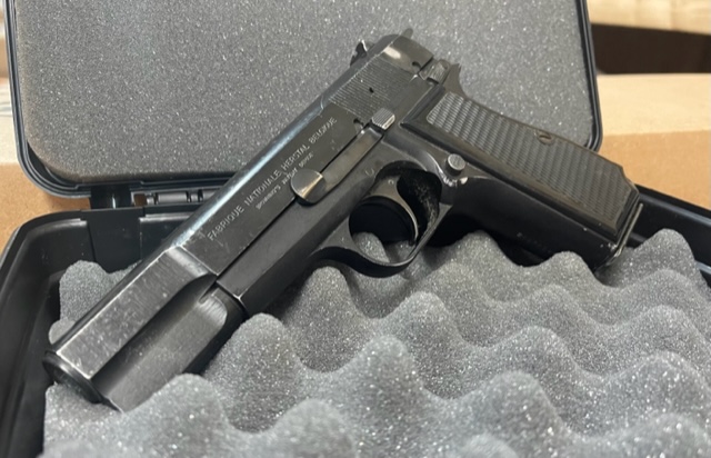 FN Hi-Power 9mm Semi-Auto Pistol - Belgium Made-img-0