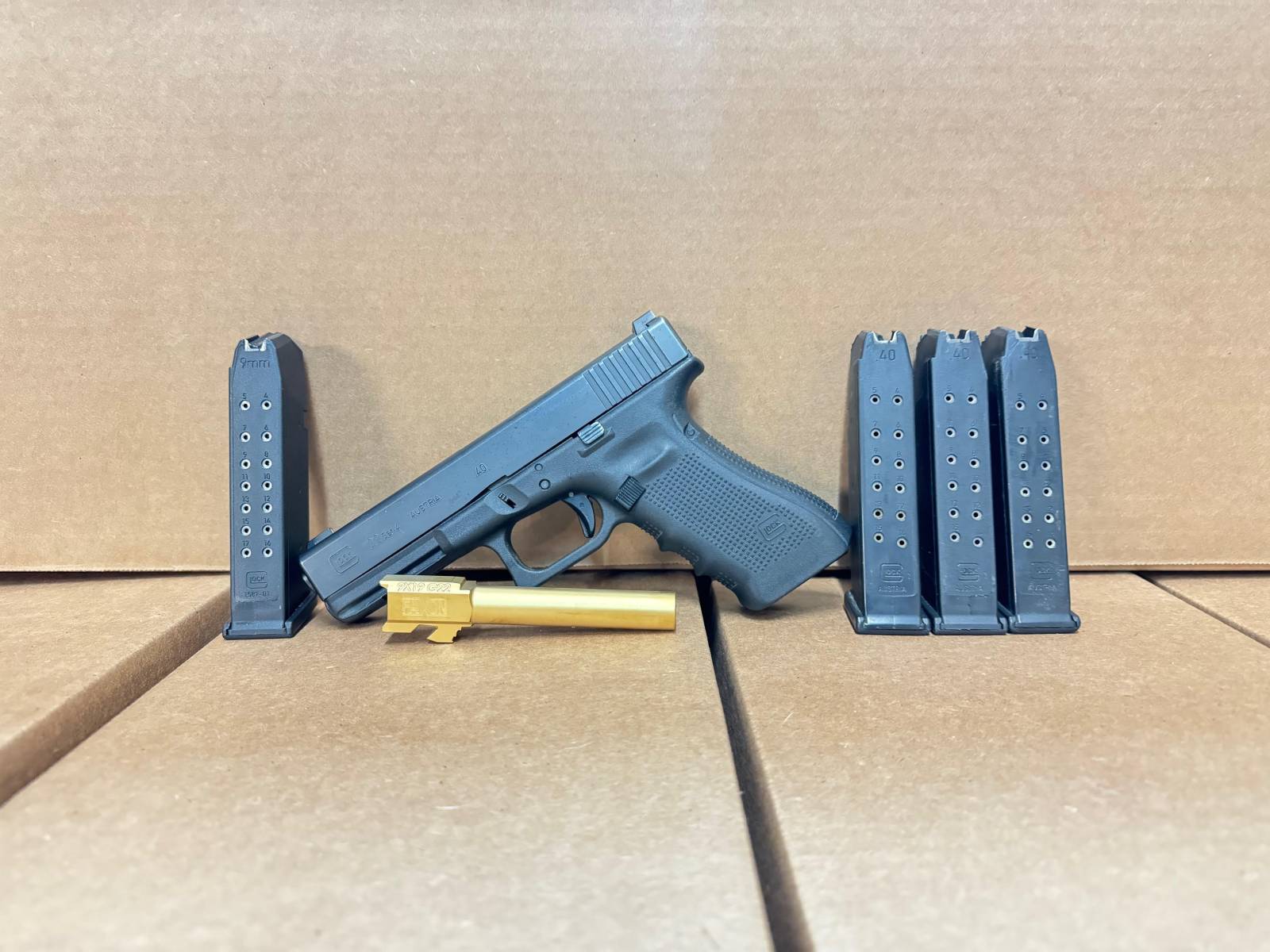 Glock G22 & Faxon 9mm Conversion Glock Barrel Kit-img-0