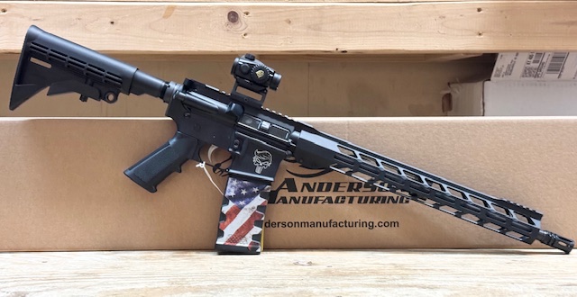 Anderson AM-15 Trump Edition Bundle 5.56/223 w Niko Sterling Red