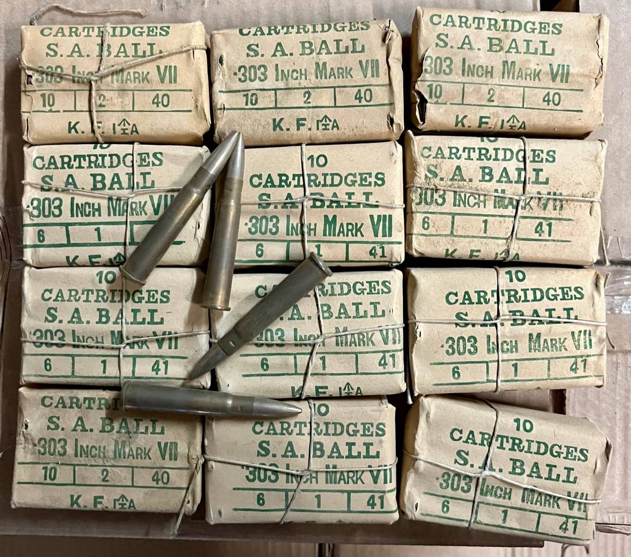 INDIAN MILITARY .303 BRITISH MK VII 174GR FMJ (Box of 10 Rounds) Corrosive,-img-5