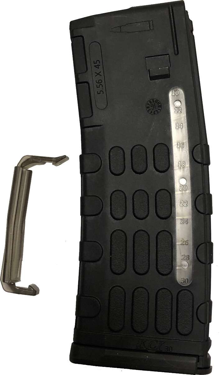 KCI 30 Round AR-15 Magazine 5.56/.223 Polymer Black-img-1