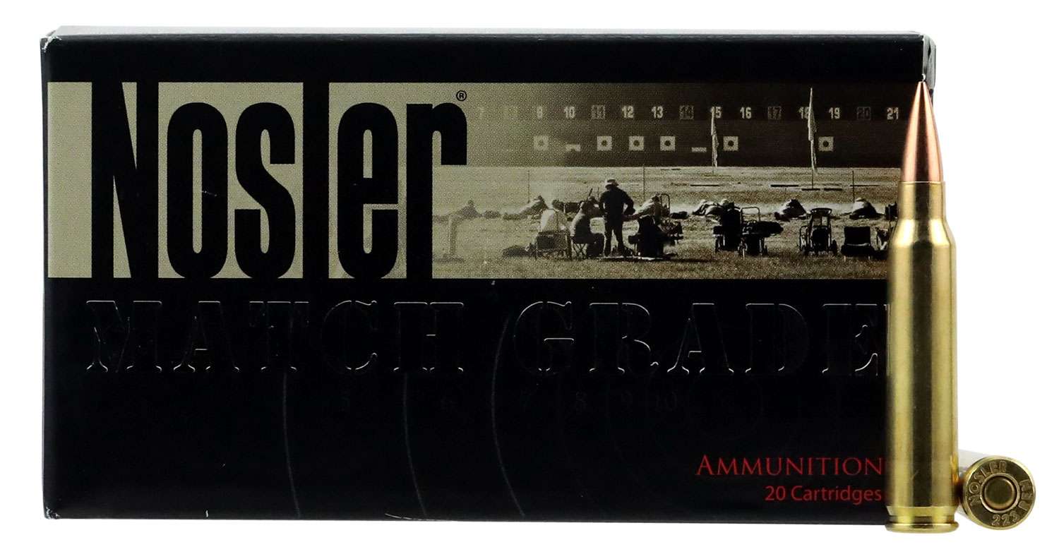 Nosler Match Grade RDF 223 Rem 70 gr 20 Bx/ 10 Cs-img-1