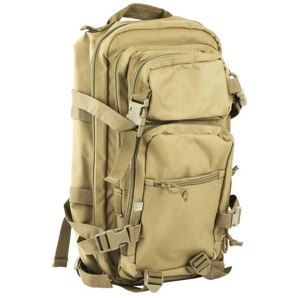 Glock AS02001 Multi-Purpose  Backpack 1000 Denier Polyester Coyote Brown 18-img-1