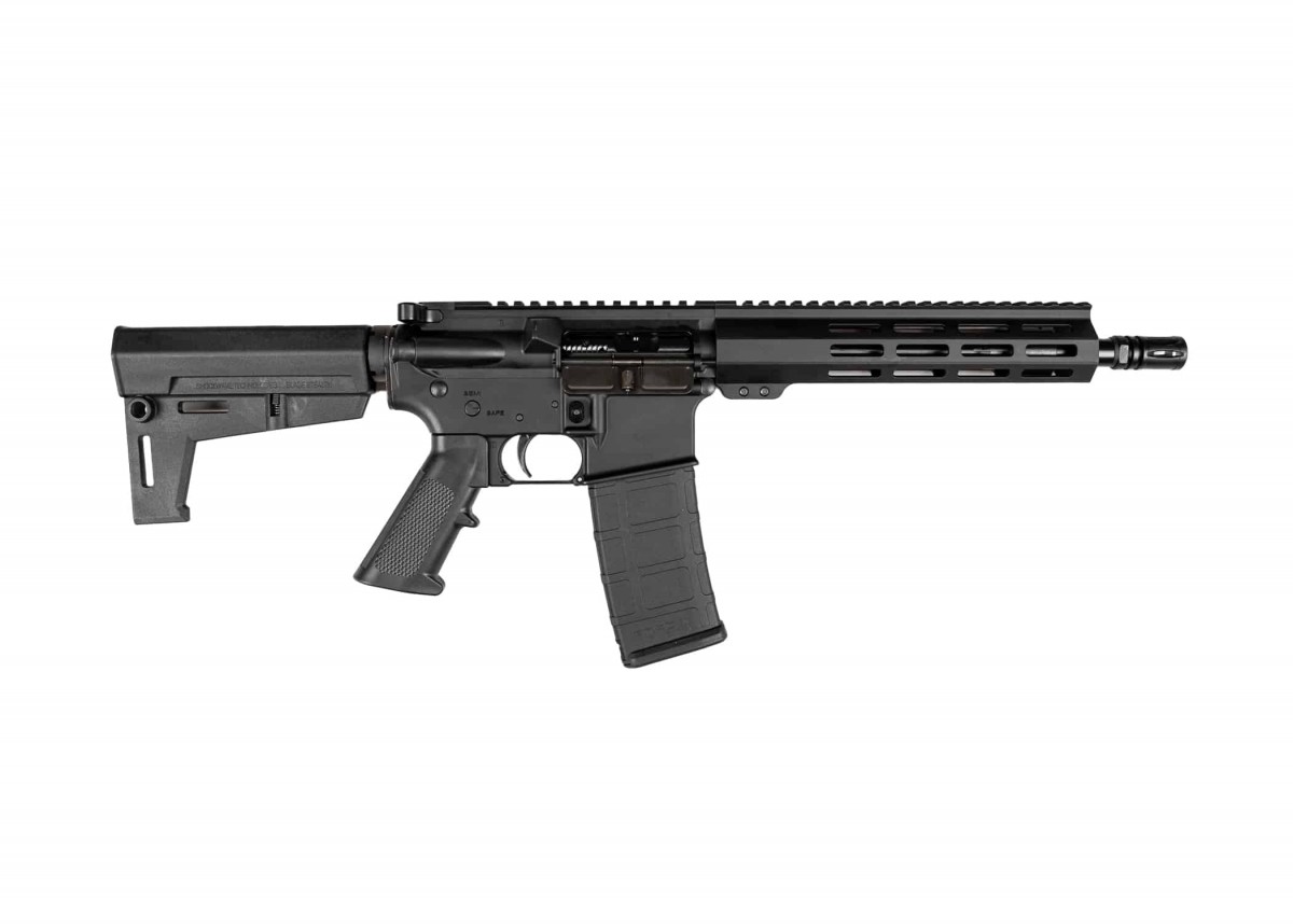 One Horse AR-15 Pistol 10.5" Barrel - M-Lok Rail .300 Blackout (COMPLETE AS-img-0