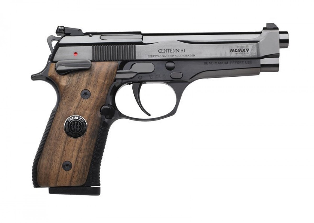Beretta 92FS Centennial -- 100 Year Anniversary -- 9mm 4.9